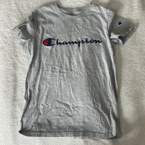 Grey champion shirt